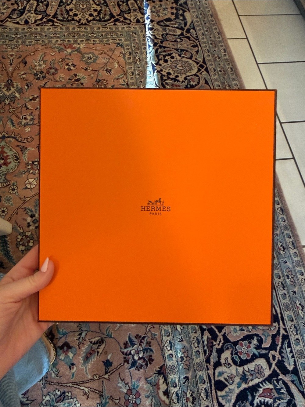 Hermes Scarf Box